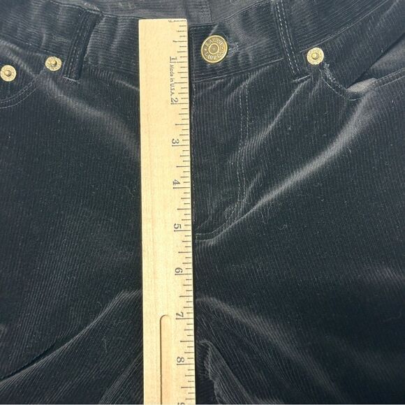 Ralph Lauren Women's Bootcut Pants Size 10 Black Label Corduroy Dark Academia - Picture 5 of 9